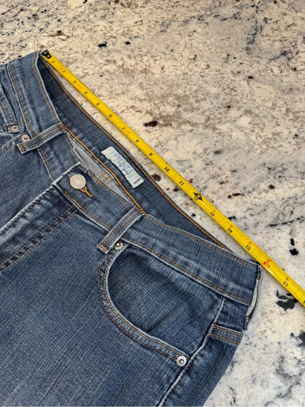 Levi’s 515 Bootcut Jeans Women’s 12 Long Medium Wash Stretch Denim Y2K - Picture 9 of 9